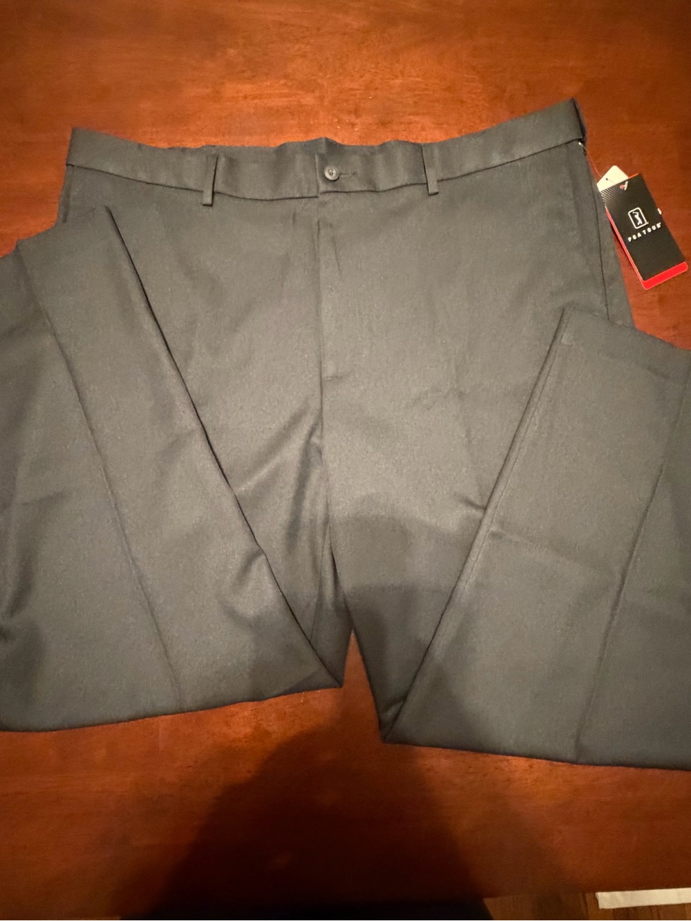 PGA Tour Men's Black‎ Dress Pants New with  Tag 40x29